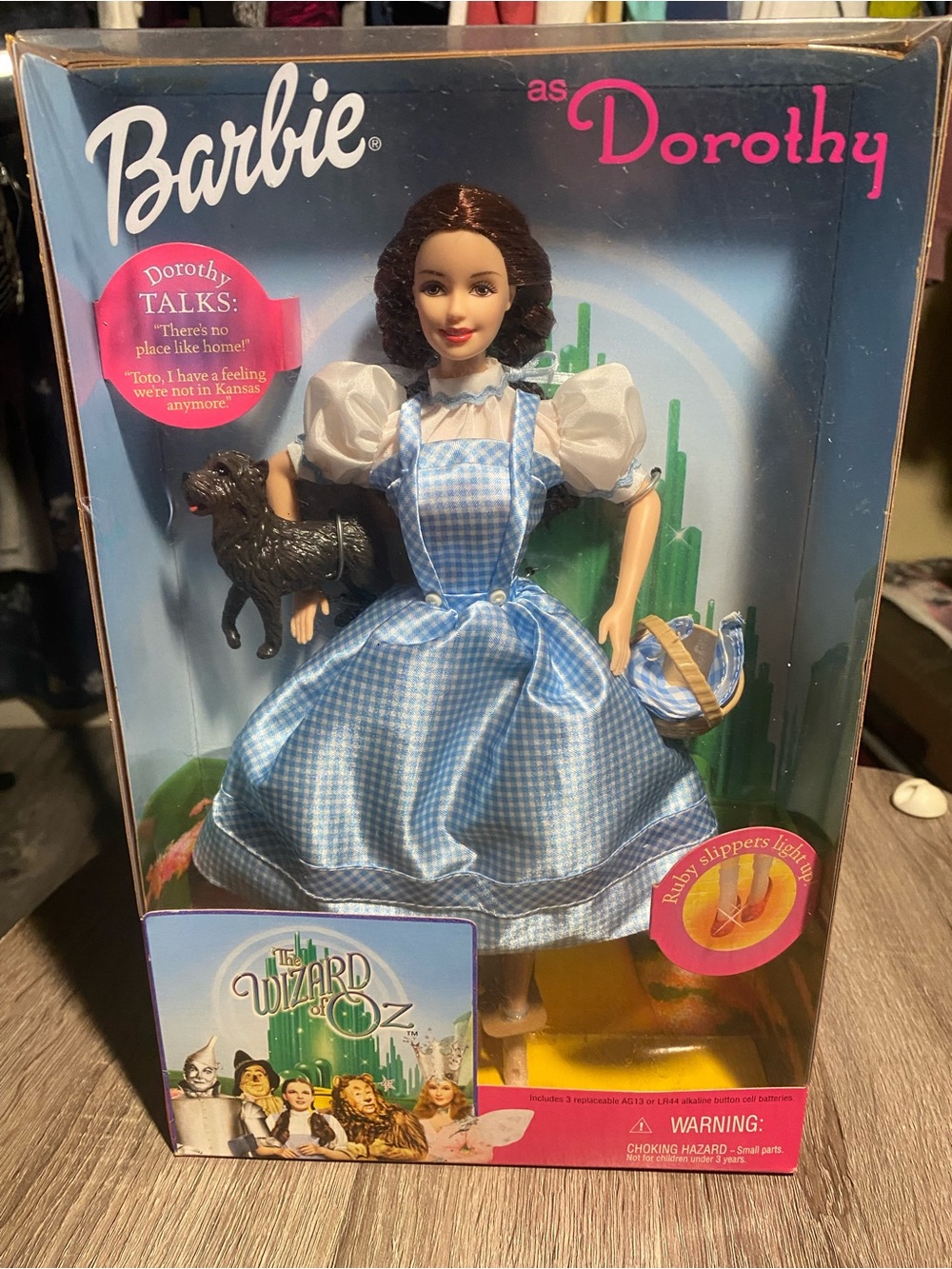 Barbie as Dorothy from the wizard of Oz